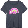 imageBarbie  Summer Rainbow TShirtHeather Blue