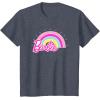 imageBarbie  Summer Rainbow TShirtHeather Blue