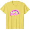 imageBarbie  Summer Rainbow TShirtLemon Yellow