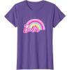 imageBarbie  Summer Rainbow TShirtPurple Heather