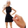 imageBarbie Basics Model 02 Collector Doll with Blonde Hair Black Mini Dress ampamp Gladiator Boots Universalfit Fashions Posable Body ampamp Swappable Doll HeadBlonde