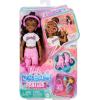 imageBarbie Dream Besties Doll and Accessories Renee Posable Roller Skating Fashion Doll with Black Hair 12 Video ampamp Food Themed PiecesBrooklyn