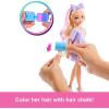 imageBarbie Dream GET Ready Brooklyn Fashion Doll with Stylized Hair Including Surprise Hair Accessories ampamp 15 LooksMalibu