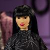 imageBarbie Inspiring Women Anna Sui Doll Collectible in Boho Chic Black Dress Outfit with Boots Sunglasses ampamp Perfume Accessory