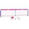 imageBarbie Kids Pickleball Set  Includes 2 Paddles 1 Ball ampamp Net  Portable OutdoorIndoor Pickleball Game for Girls  Backyard Driveway Beach Park or Home Play