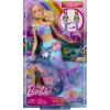 imageBarbie Mermaid Toy Dolls with Surprise Magic Blooming Flowers Feature Ombre Tails Pearl Headband Accessory ampamp Long Blonde Hair with Pink HighlightsBlonde Mermaid