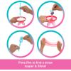 imageBarbie Pop Reveal Series Doll ampamp Accessories Set Shakes Series Scented Unicorn Fashion Doll ampamp Pet 8 Surprises Include Color ChangeBunny