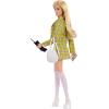 imageBarbie Signature Doll Clueless Cher Collectible in Yellow Plaid Suit with Backpack Cell Phone ampamp Learners Permit Accessories