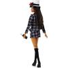imageBarbie Signature Doll Clueless Dionne Collectible with BlackandWhite Plaid Suit Top Hat ampamp Cell Phone Accessory
