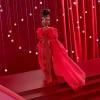 imageBarbie Signature Doll Mattel 80th Anniversary Collectible in Glittery Red Tulle Gown with Drop Earrings and Sheer Gloves Brunette