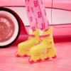 imageBarbie The Movie Ken Collectible Doll Ryan Gosling as Ken Wearing Pink Jumpsuit with B Detail with White Sneakers and Multicolor Roller Skates