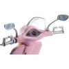 imageBarbie Toy Scooter with Puppy ampamp Helmet Accessory Pink ampamp Yellow Moped with Basket Kickstand ampamp Seat Clip for DollScooter