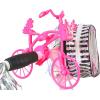 imageDynacraft Barbie 1218 Inch Girls BMX Bike for Age 39 Years  Fun and Stylish Design Sturdy and Durable Perfect for Kids Learning to Ride Easy to Assemble Ideal for Young RidersNeon Pink