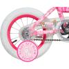 imageDynacraft Barbie 1218 Inch Girls BMX Bike for Age 39 Years  Fun and Stylish Design Sturdy and Durable Perfect for Kids Learning to Ride Easy to Assemble Ideal for Young RidersLight Pink