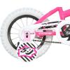 imageDynacraft Barbie 1218 Inch Girls BMX Bike for Age 39 Years  Fun and Stylish Design Sturdy and Durable Perfect for Kids Learning to Ride Easy to Assemble Ideal for Young RidersNeon Pink