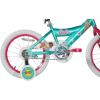 imageDynacraft Barbie 1218 Inch Girls BMX Bike for Age 39 Years  Fun and Stylish Design Sturdy and Durable Perfect for Kids Learning to Ride Easy to Assemble Ideal for Young RidersTeal