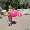 imageFUNBOY Barbie Inflatable Bowling Set for Kids and Adults with Large Ball and Six Bowling Pins Perfect for Backyard Parties