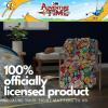 imageFranco Collectibles Barbie Super Soft Micro Raschel Throw Barbiecore 50 in x 70 in Officially Licensed ProductAdventure Time