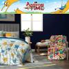 imageFranco Collectibles Barbie Super Soft Micro Raschel Throw Barbiecore 50 in x 70 in Officially Licensed ProductAdventure Time