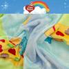 imageFranco Collectibles Barbie Super Soft Micro Raschel Throw Barbiecore 50 in x 70 in Officially Licensed ProductCare Bears  Pizza