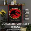 imageFranco Collectibles Barbie Super Soft Micro Raschel Throw Barbiecore 50 in x 70 in Officially Licensed ProductJurassic Park