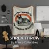 imageFranco Collectibles Barbie Super Soft Micro Raschel Throw Barbiecore 50 in x 70 in Officially Licensed ProductShrek  Waffles