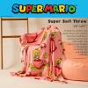 imageFranco Collectibles Barbie Super Soft Micro Raschel Throw Barbiecore 50 in x 70 in Officially Licensed ProductSuper Mario  Princess Peach