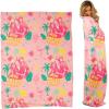 imageFranco Collectibles Barbie Super Soft Micro Raschel Throw Barbiecore 50 in x 70 in Officially Licensed ProductThe Golden Girls 2