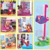 imageMEGA Barbie Color Reveal Building Toys Set DreamHouse with 545 Pieces 5 MicroDolls 6 Pets and Accessories 30  Surprises Kids Ages 6 Years