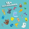 imageMEGA Construx Barbie Kids Building Blocks Toy Set Animal Grooming Station with 97 Pieces 3 MicroDolls Barbie Pets and Accessories Ages 4 YearsBarbie Animal Care