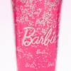 imageMINISO Barbie Collection Double Wall Plastic Tumbler with Straw 600mL BPA Free Clear Tumbler with Lid Perfect for On the Go