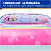 imageSwimWays Barbie Dive Characters 3Pack Swimming Pool Accessories ampamp Kids Pool Toys Pool Party Supplies ampamp Water Toys for Kids Aged 5 ampamp UpBarbie Water Boat