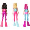imageSwimWays Barbie Dive Characters 3Pack Swimming Pool Accessories ampamp Kids Pool Toys Pool Party Supplies ampamp Water Toys for Kids Aged 5 ampamp UpBarbie Dive Characters