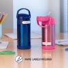 imageTHERMOS FUNTAINER Water Bottle with Straw  12 Ounce  Kids Stainless Steel Vacuum Insulated Water Bottle with Lid BarbieBaby Shark