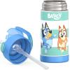 imageTHERMOS FUNTAINER Water Bottle with Straw  12 Ounce  Kids Stainless Steel Vacuum Insulated Water Bottle with Lid BarbieBluey