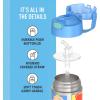 imageTHERMOS FUNTAINER Water Bottle with Straw  12 Ounce  Kids Stainless Steel Vacuum Insulated Water Bottle with Lid BarbieCocomelon
