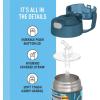 imageTHERMOS FUNTAINER Water Bottle with Straw  12 Ounce  Kids Stainless Steel Vacuum Insulated Water Bottle with Lid BarbieDespicable Me 4