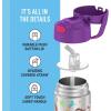 imageTHERMOS FUNTAINER Water Bottle with Straw  12 Ounce  Kids Stainless Steel Vacuum Insulated Water Bottle with Lid BarbieEncanto