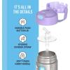 imageTHERMOS FUNTAINER Water Bottle with Straw  12 Ounce  Kids Stainless Steel Vacuum Insulated Water Bottle with Lid BarbieFrozen 2
