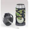 imageTHERMOS FUNTAINER Water Bottle with Straw  12 Ounce  Kids Stainless Steel Vacuum Insulated Water Bottle with Lid BarbieMandalorian