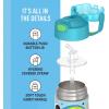 imageTHERMOS FUNTAINER Water Bottle with Straw  12 Ounce  Kids Stainless Steel Vacuum Insulated Water Bottle with Lid BarbiePRESCHOOL MICKEY