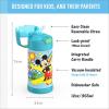 imageTHERMOS FUNTAINER Water Bottle with Straw  12 Ounce  Kids Stainless Steel Vacuum Insulated Water Bottle with Lid BarbiePRESCHOOL MICKEY
