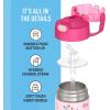imageTHERMOS FUNTAINER Water Bottle with Straw  12 Ounce  Kids Stainless Steel Vacuum Insulated Water Bottle with Lid BarbiePRESCHOOL MINNIE