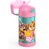 imageTHERMOS FUNTAINER Water Bottle with Straw  12 Ounce  Kids Stainless Steel Vacuum Insulated Water Bottle with Lid BarbiePaw Patrol Girl