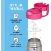 imageTHERMOS FUNTAINER Water Bottle with Straw  12 Ounce  Kids Stainless Steel Vacuum Insulated Water Bottle with Lid BarbiePeppa Pig