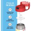 imageTHERMOS FUNTAINER Water Bottle with Straw  12 Ounce  Kids Stainless Steel Vacuum Insulated Water Bottle with Lid BarbiePokemon