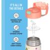 imageTHERMOS FUNTAINER Water Bottle with Straw  12 Ounce  Kids Stainless Steel Vacuum Insulated Water Bottle with Lid BarbiePrincess