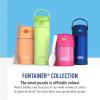 imageTHERMOS FUNTAINER Water Bottle with Straw  12 Ounce  Kids Stainless Steel Vacuum Insulated Water Bottle with Lid BarbieRainbow High