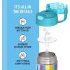 imageTHERMOS FUNTAINER Water Bottle with Straw  12 Ounce  Kids Stainless Steel Vacuum Insulated Water Bottle with Lid BarbieTrolls 3 Movie
