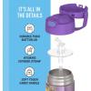 imageTHERMOS FUNTAINER Water Bottle with Straw  12 Ounce  Kids Stainless Steel Vacuum Insulated Water Bottle with Lid BarbieWish